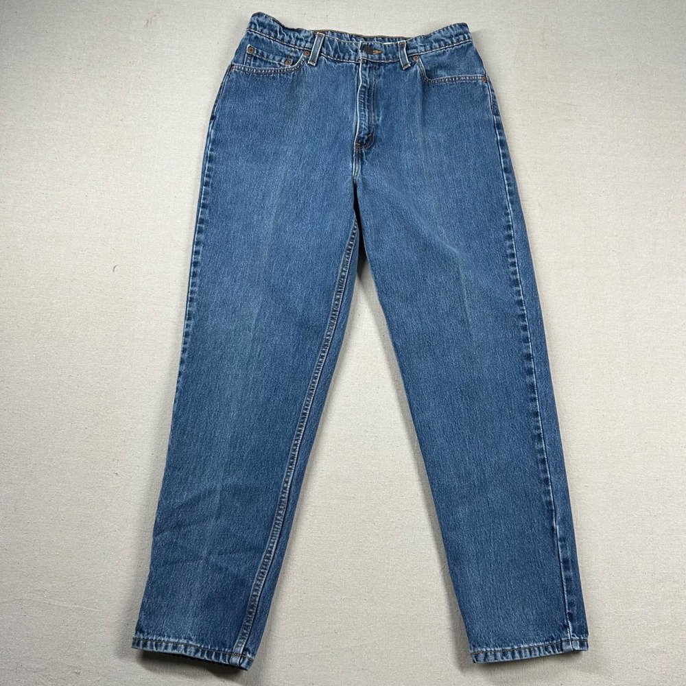 Vintage Levi's 512 Jeans Womens 14 Reg Slim Fit Tapered Leg 90s High Rise USA‎